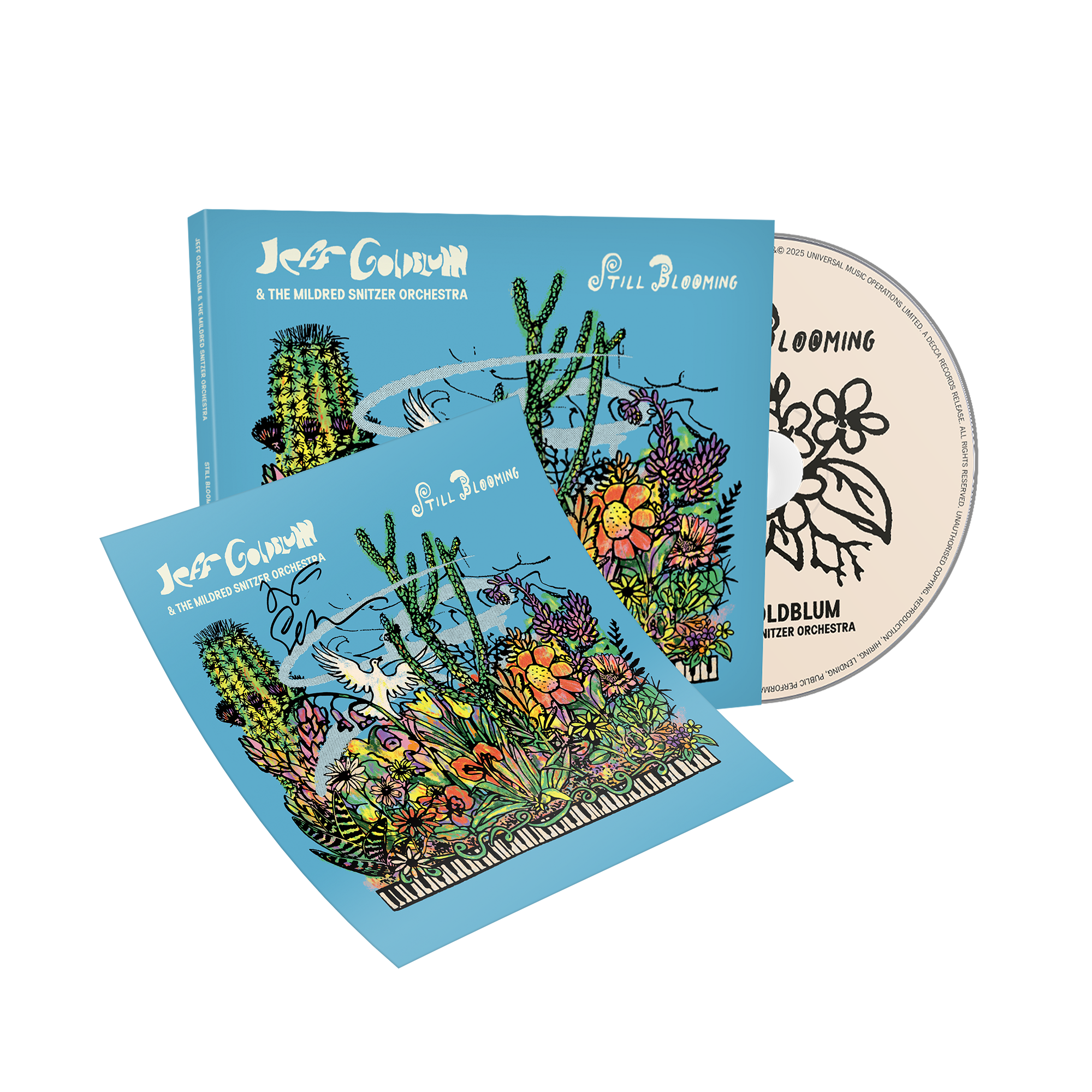 Still Blooming CD (Signed) - Jeff Goldblum Still Blooming CD (Signed) - Jeff Goldblum