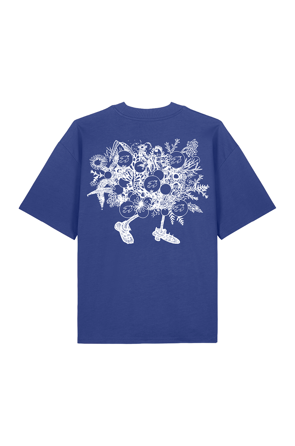 Night Blooms Tee - Purple