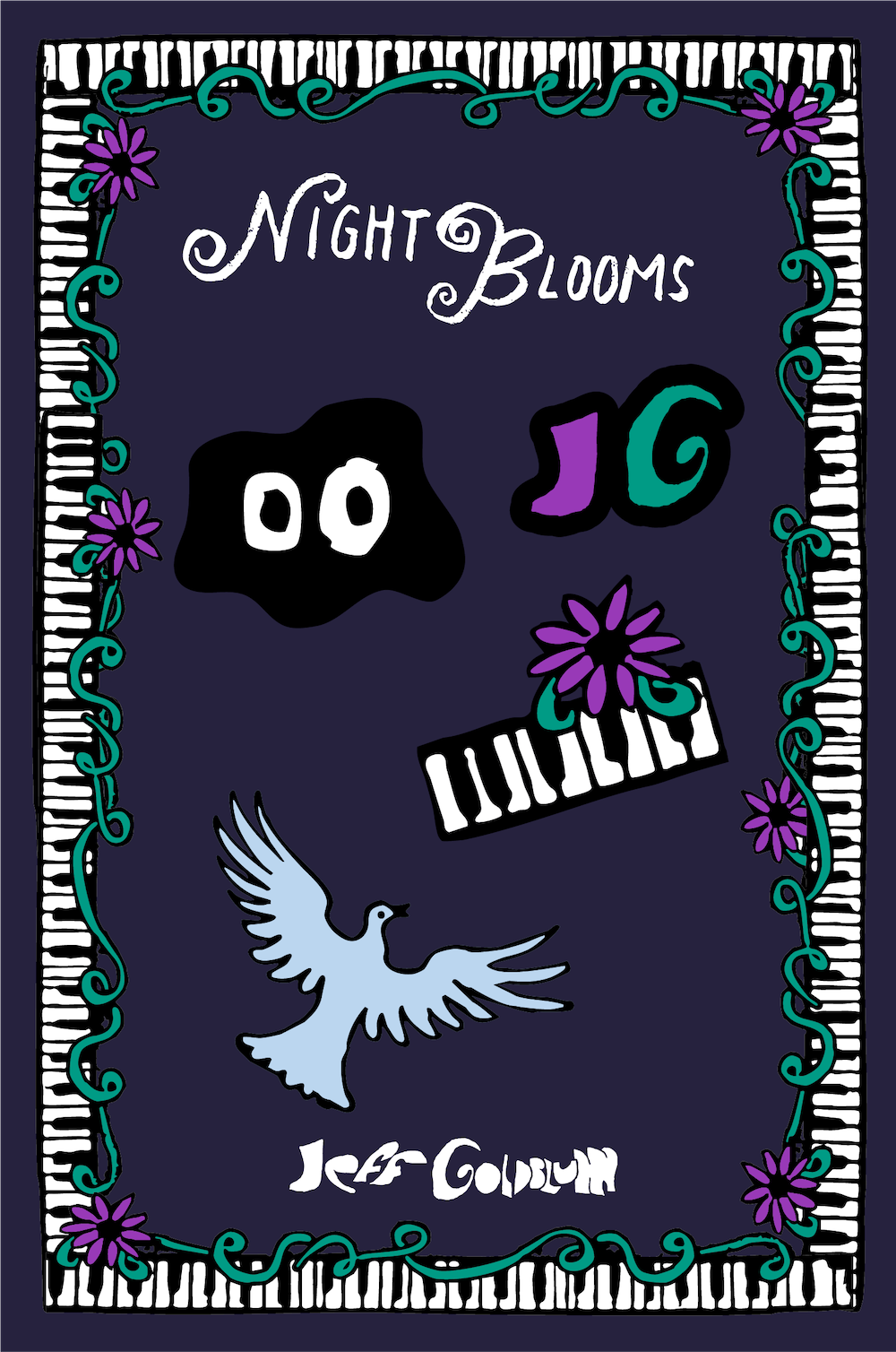 Jeff Goldblum And The Mildred Snitzer Orchestra - Night Blooms Enamel Pins