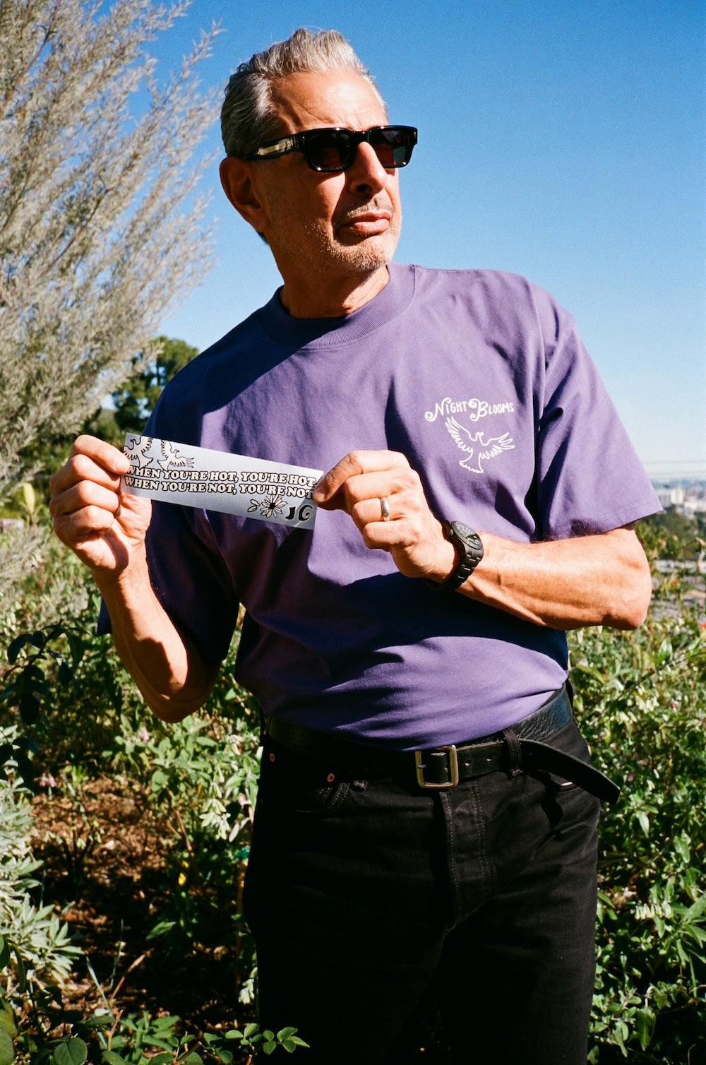 Jeff Goldblum And The Mildred Snitzer Orchestra - Night Blooms "Jeffirmations" Bumper Stickers