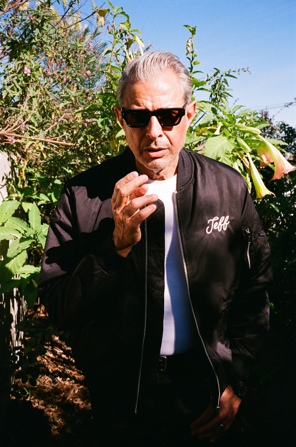 Jeff Goldblum And The Mildred Snitzer Orchestra - Night Blooms Bomber Jacket