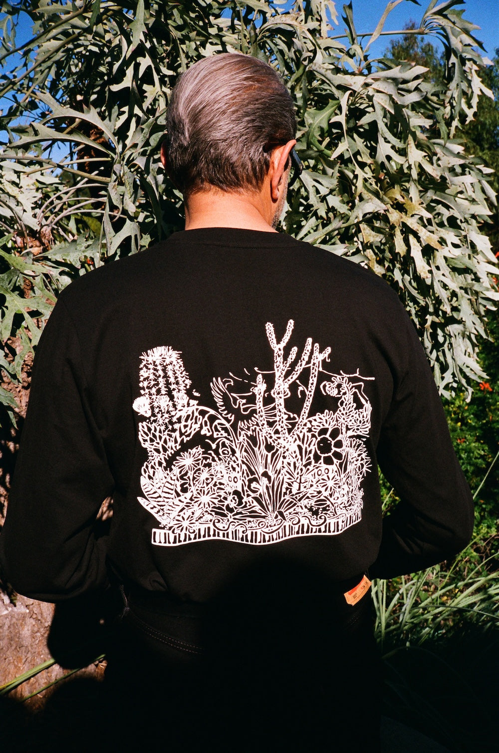 Jeff Goldblum And The Mildred Snitzer Orchestra - Night Blooms Longsleeve Tee - Black